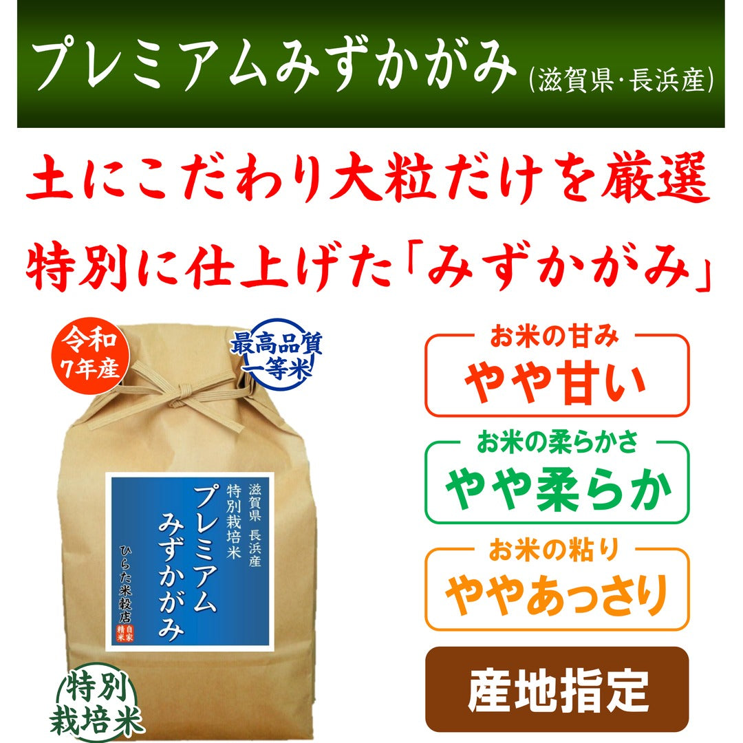 特別栽培米 プレミアムみずかがみ｜滋賀県長浜産