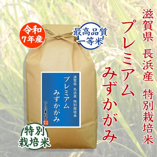 特別栽培米 プレミアムみずかがみ｜滋賀県長浜産